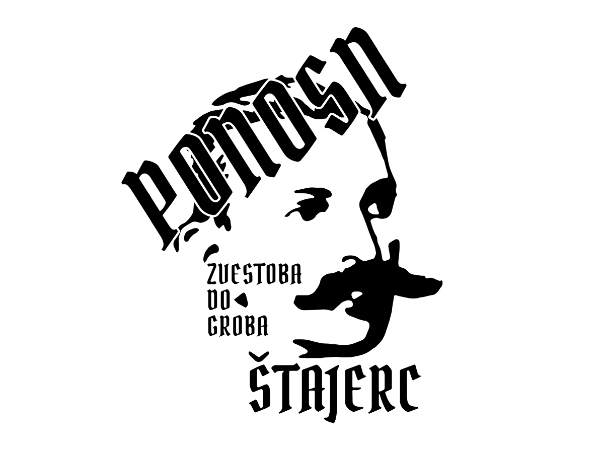 Nalepka za avto Pohor`c - Štajerski motiv - slika 6